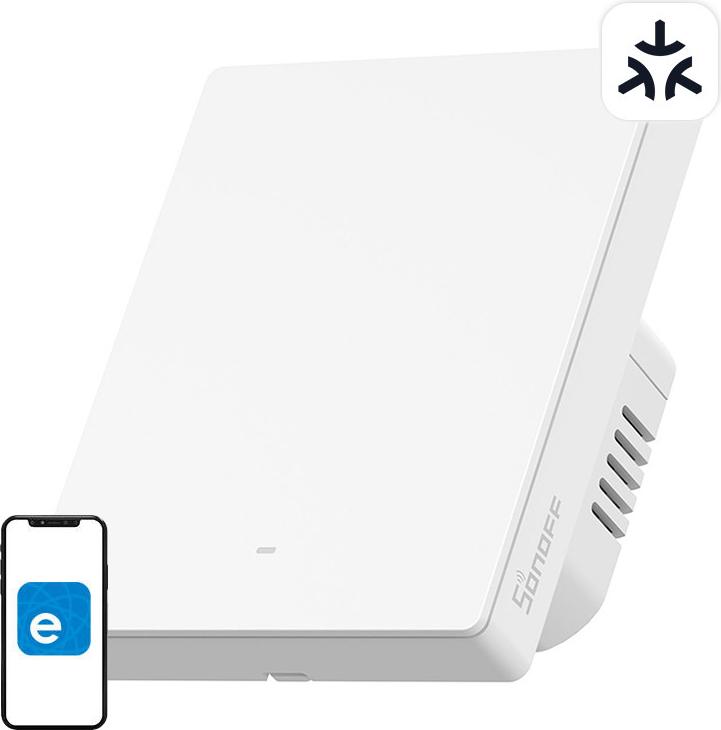 Sonoff Matter SONOFF M5-1C-80W WiFi smart wall switch (1-channel, for frame)