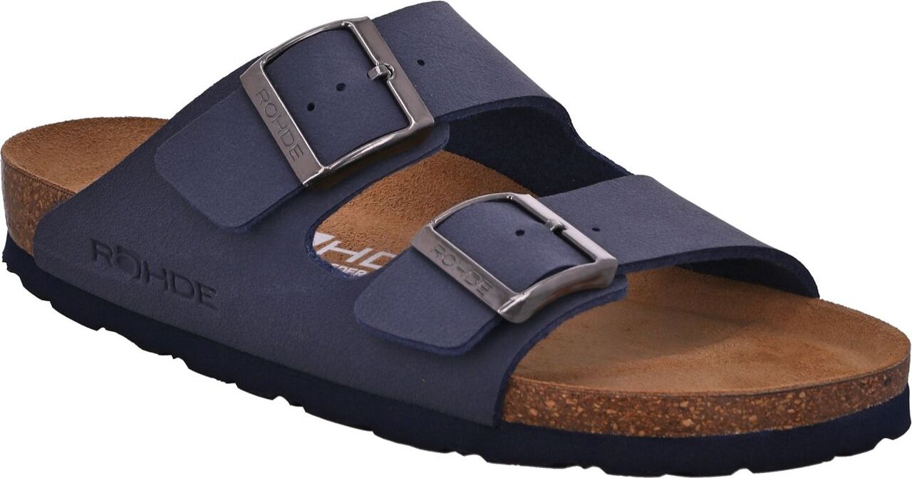 Rohde Alba 5631 Dámske sandále sandále papuče papuče comfort, Farba:Blue (Ocean), Veľkosť:EUR 37