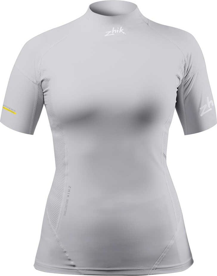 Zhik Eco Elasthan Kurzarm-t-shirt Grau L Frau Grau L DTP-0067-W-PLT-LLL