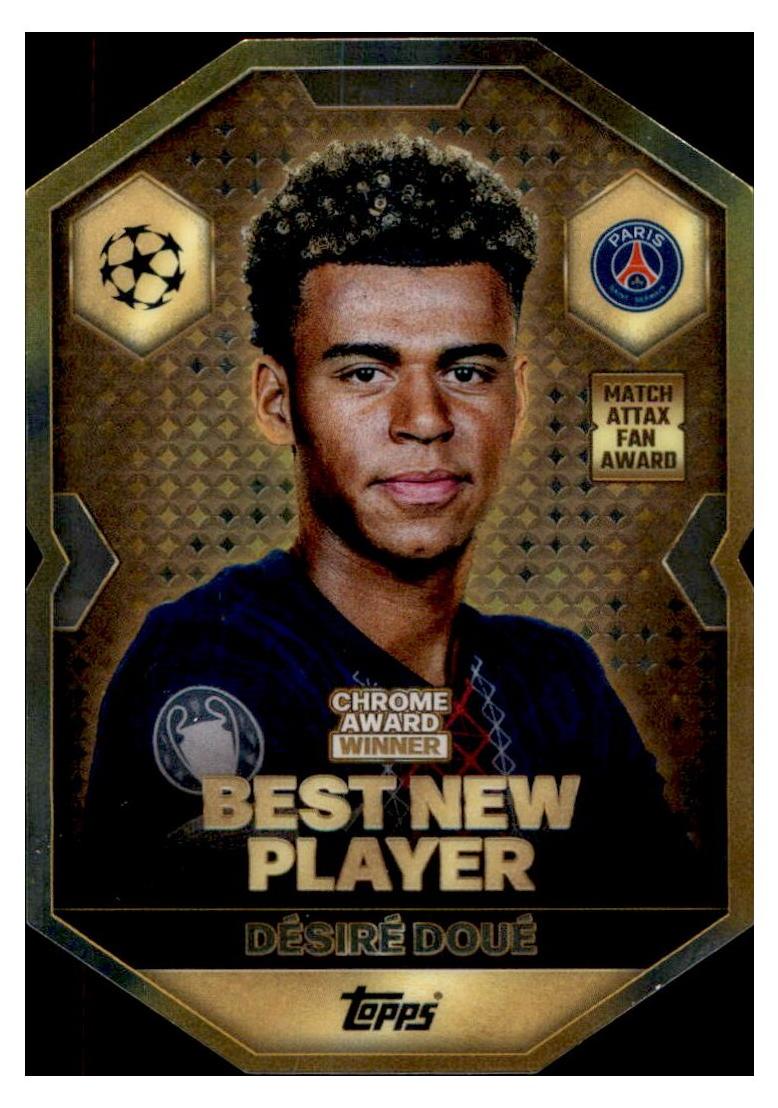 Topps CA2 – Desire Doue – Gewinnerin des Chrome Award – 2025/2026