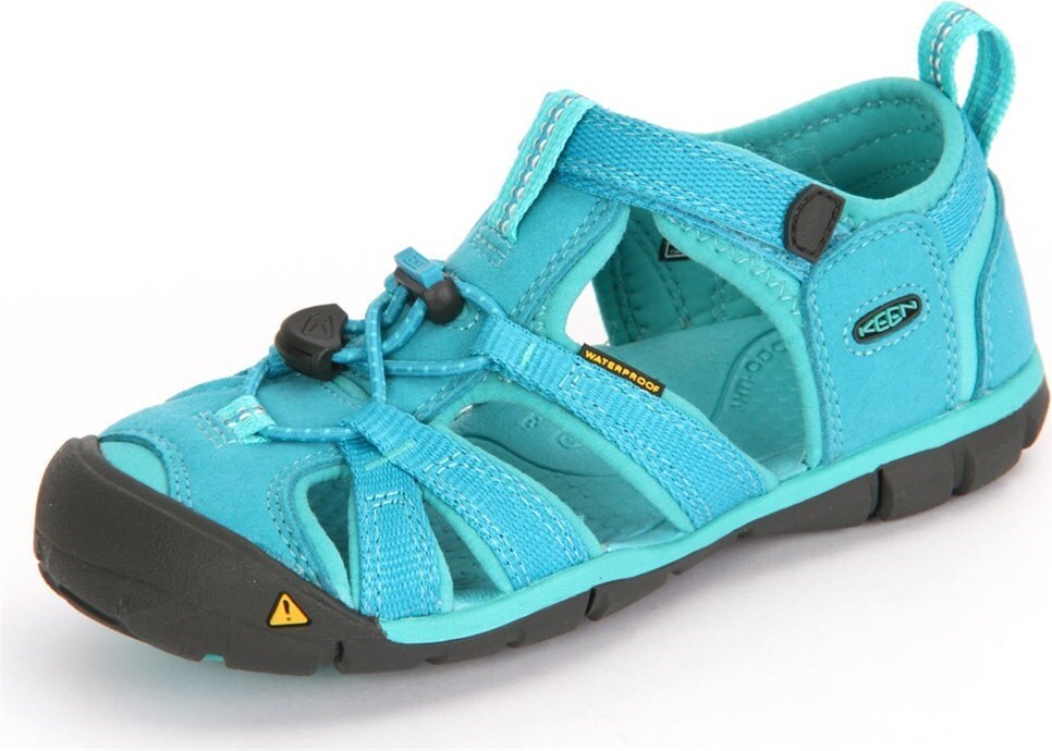 Keen Mädchen Riemchensandalen SEACAMP II CNX 27565-29, 27565-30, 27565-31 KEE-1012550 Baltic/Caribbean Sea 30 [Kinderschuhe] 1012555