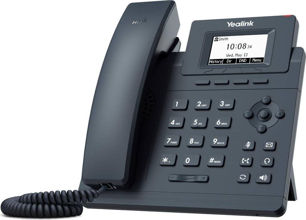 Yealink T30 - IP/VOIP-Telefon mit Netzteil - Nachfolger des T19 E2 SIP-T30
