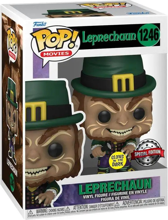 Figur Funko POP Leprechaun 1246 Leprechaun glow Special Edition