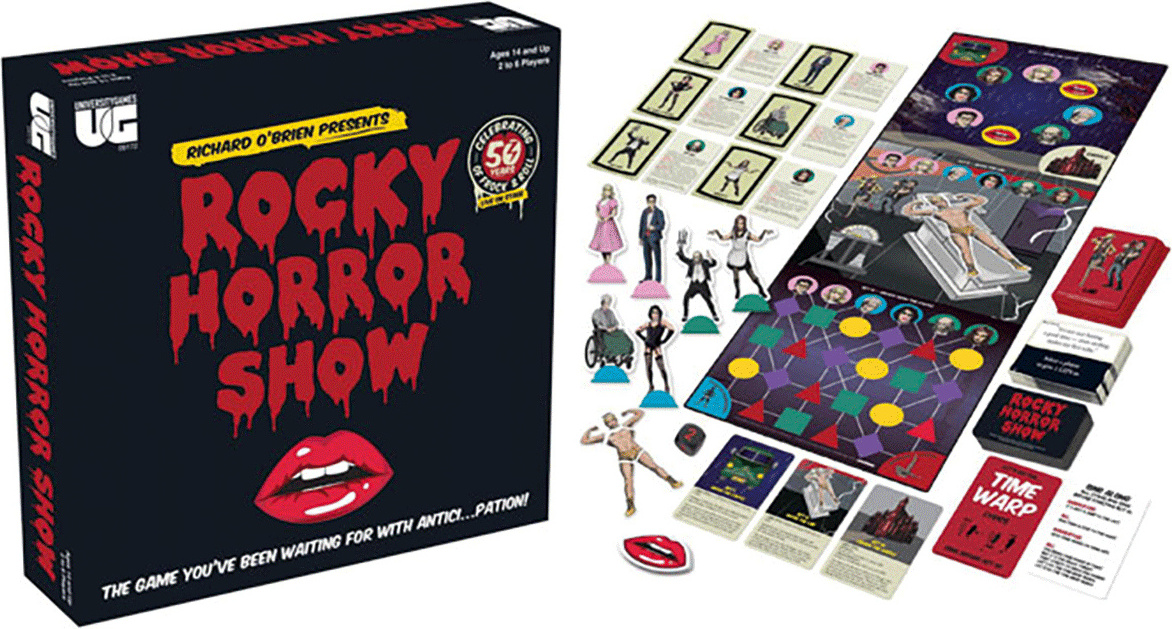 University Games | Rocky Horror Show, Partyspiel, für Rocky Horror Picture Show, ab 12 Jahren