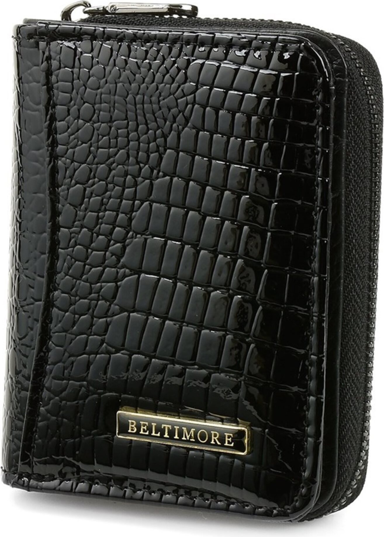 Hochwertige Damen-Geldbörse aus echtem Leder Beltimore kraa05black