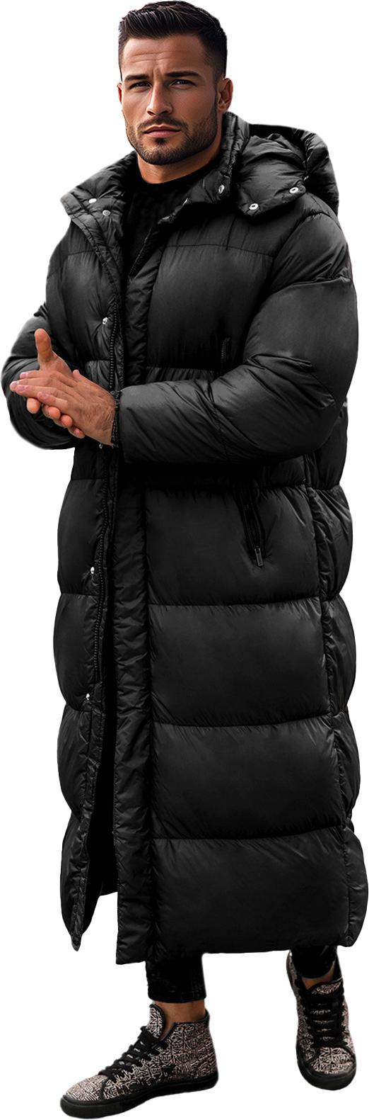 Herren Winterjacke Schwarz OZONEE O/M3202Z S