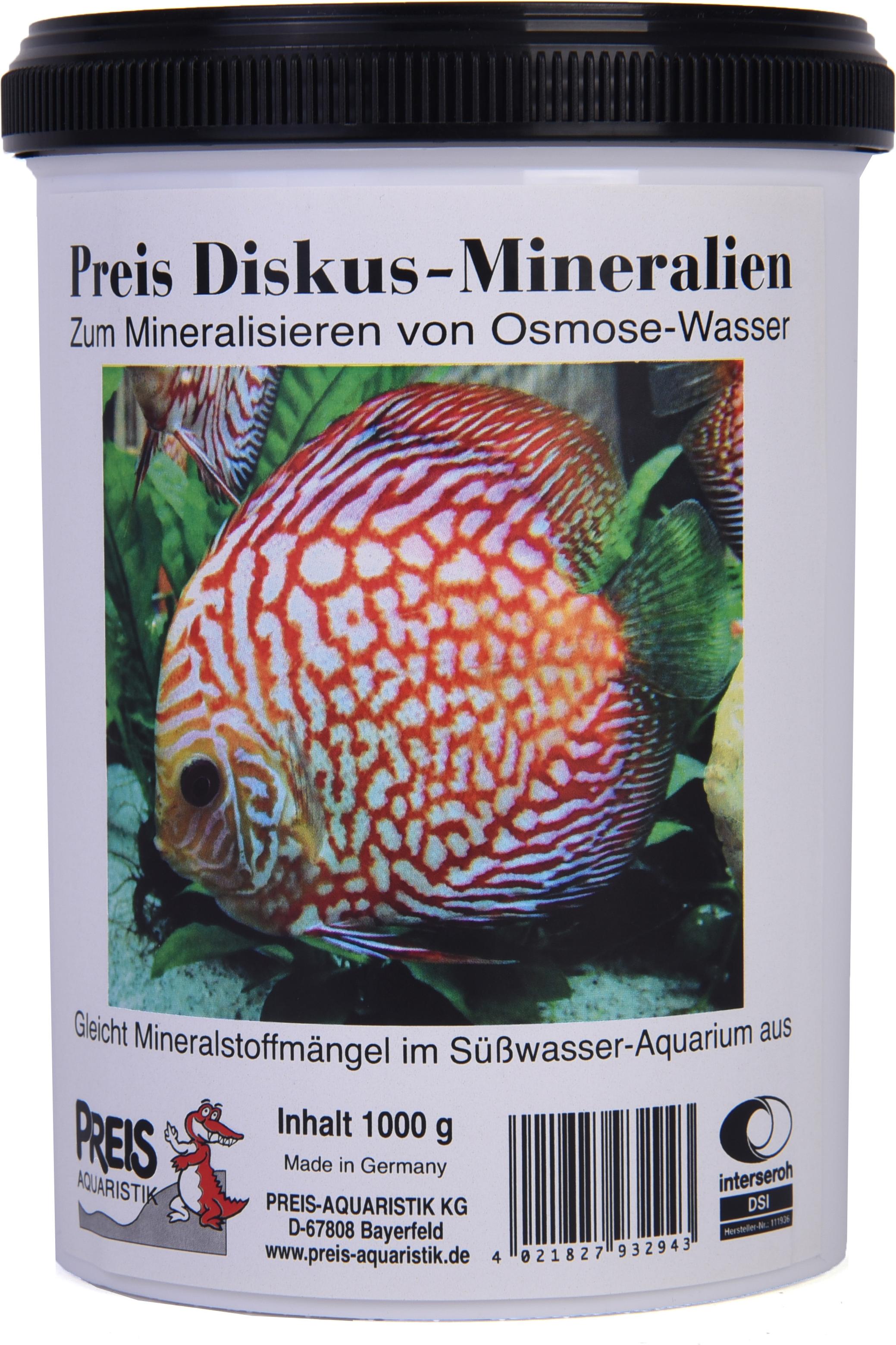 Preis Diskus Mineralien 1000g