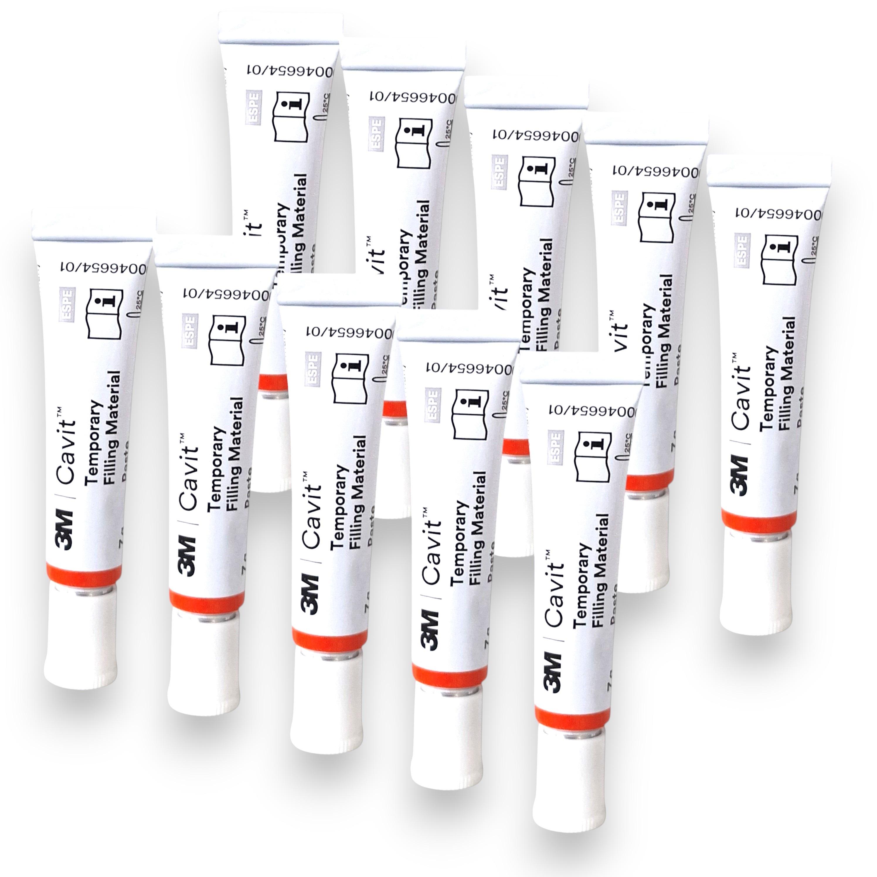 3M Deutschland 10x Cavit Provisorisches Füllungsmaterial - 10x7g 44351