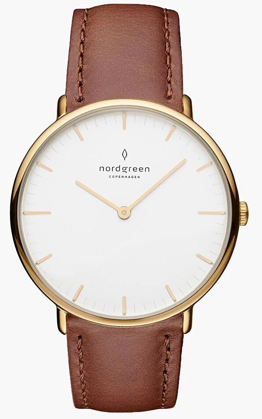 Nordgreen NR40GOLEBRXX Herrenuhr Native 40mm 3ATM