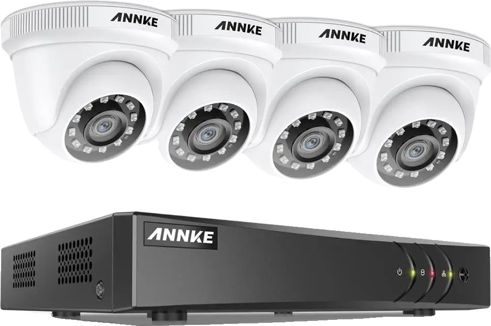 Kamerový systém, rozlíšenie 5MP, technológia nočného videnia, biela farba, 4T