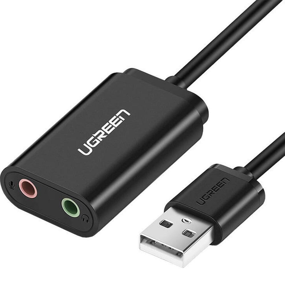Ugreen 30724 Audiokarte 2.0 Kanäle USB 6957303837243