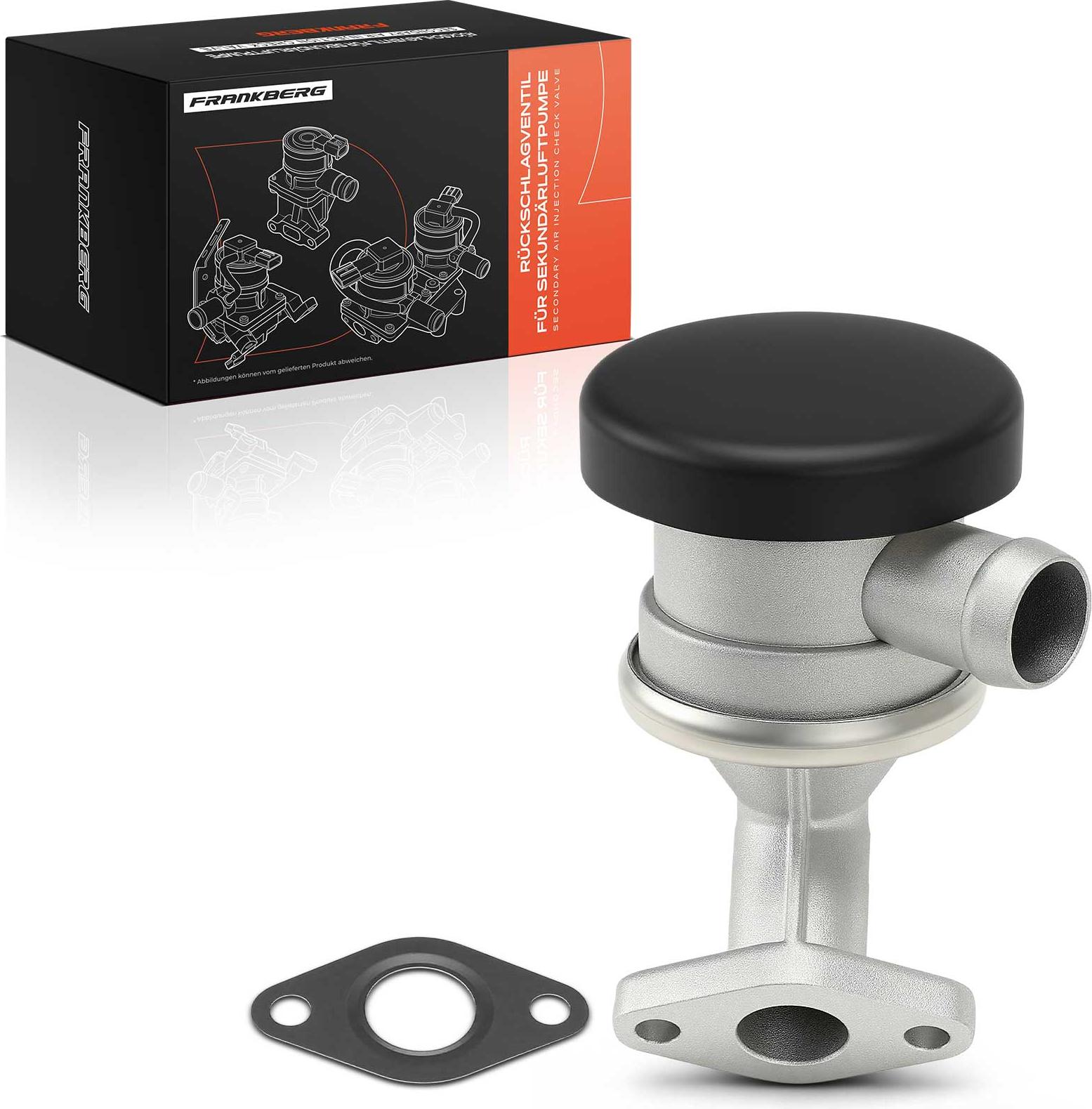 Frankberg 1x Sekundärluftpumpsystem Sekundärluftventil für BMW E36 323i 328i E39 523i E38 1995-2001