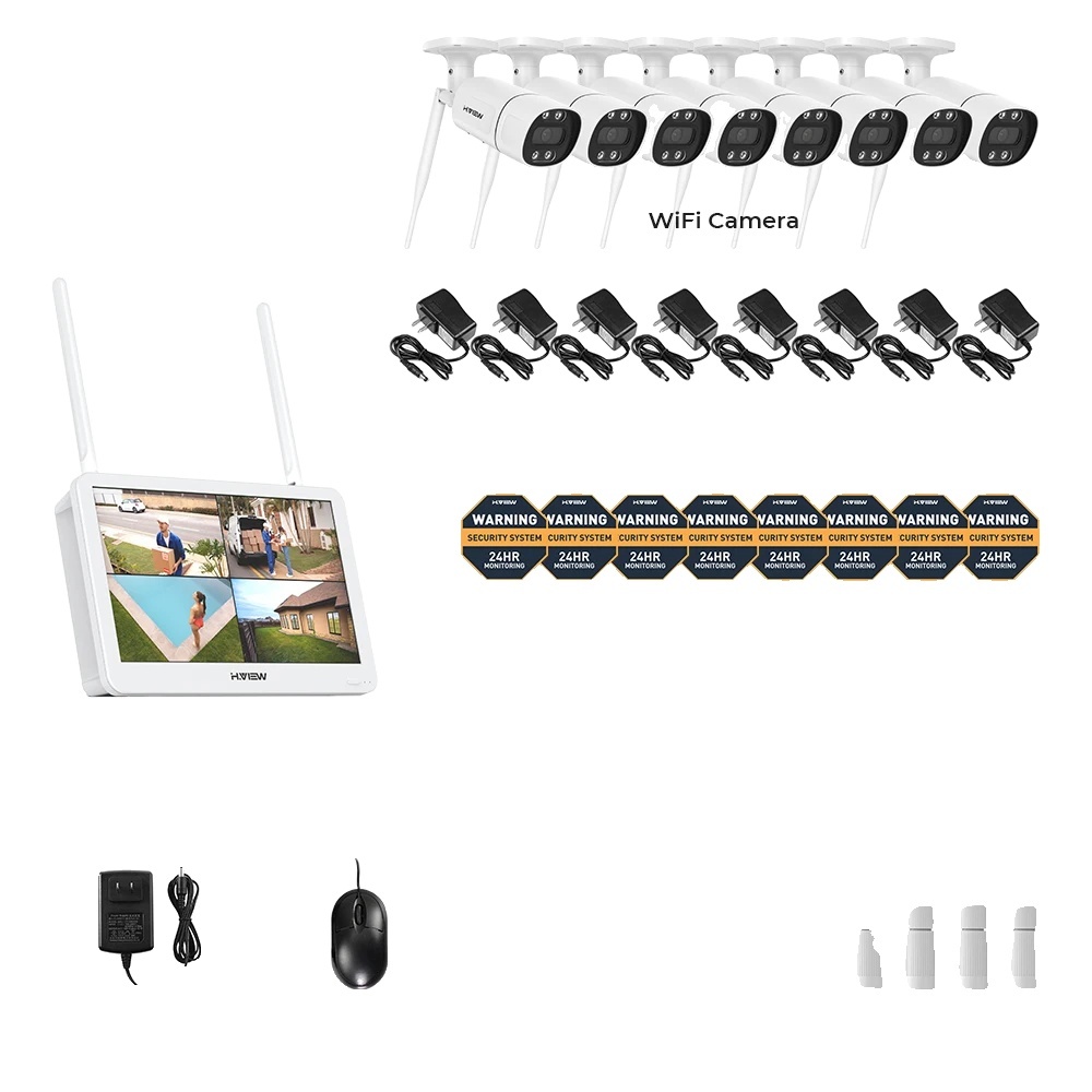 Bezpečnostný kamerový systém, rozlíšenie 3MP a 5MP, obojsmerný zvuk