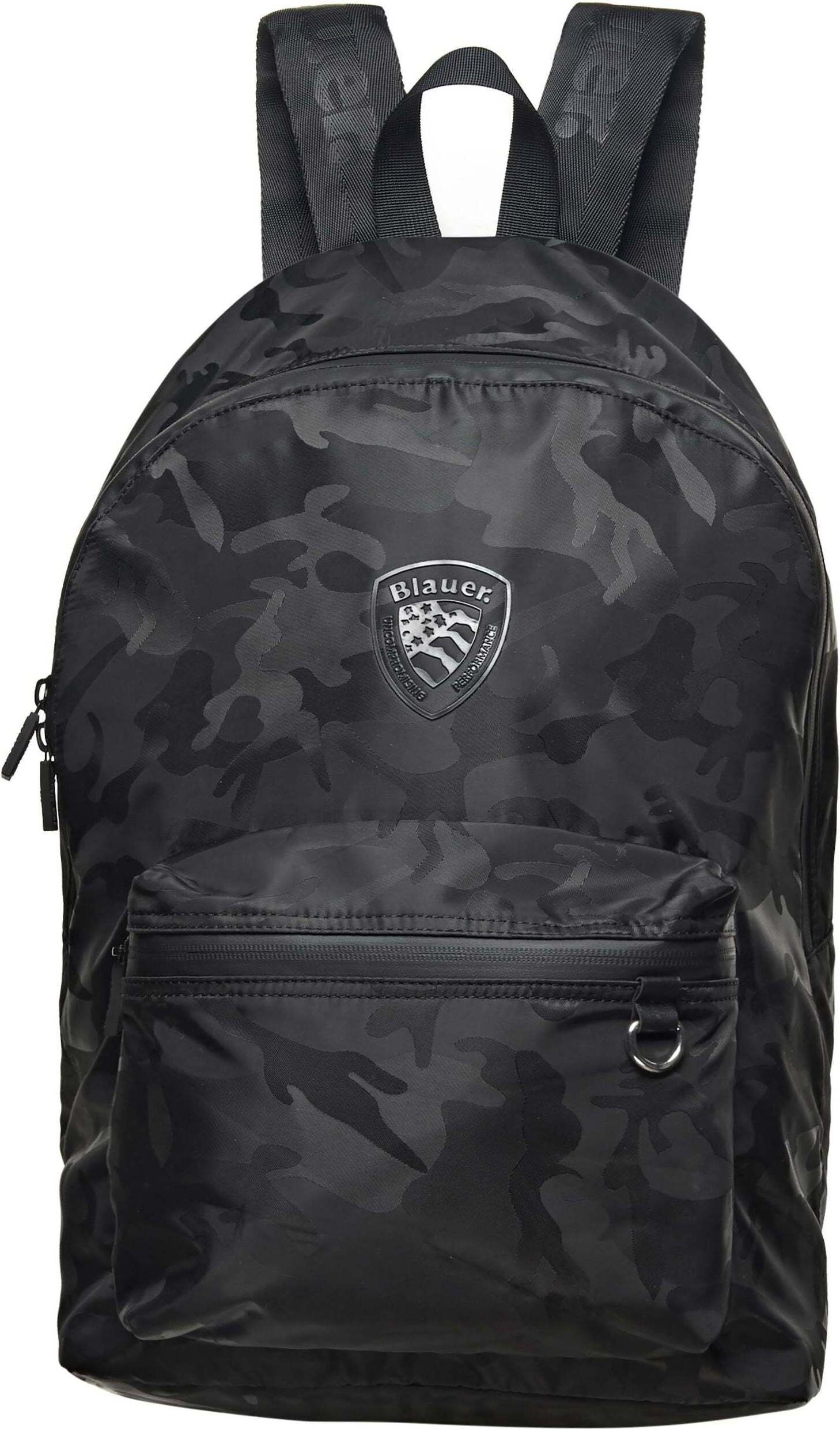 BLAUER HERREN RUCKSACK SCHWARZ : Farbe - Schwarz, Größe - UNI Größe: UNI Farbe: Schwarz F3WEST01CAM-CAM