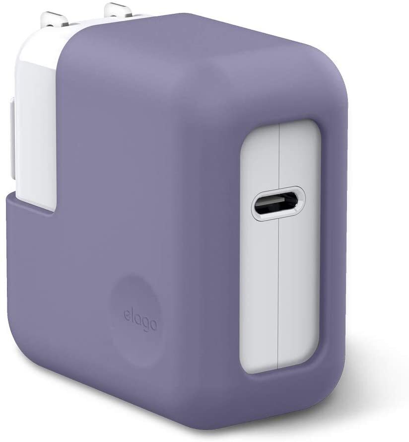 Kryt nabíjačky Elago MacBook pre MacBook Air (2018, 2020) Lavender Grey