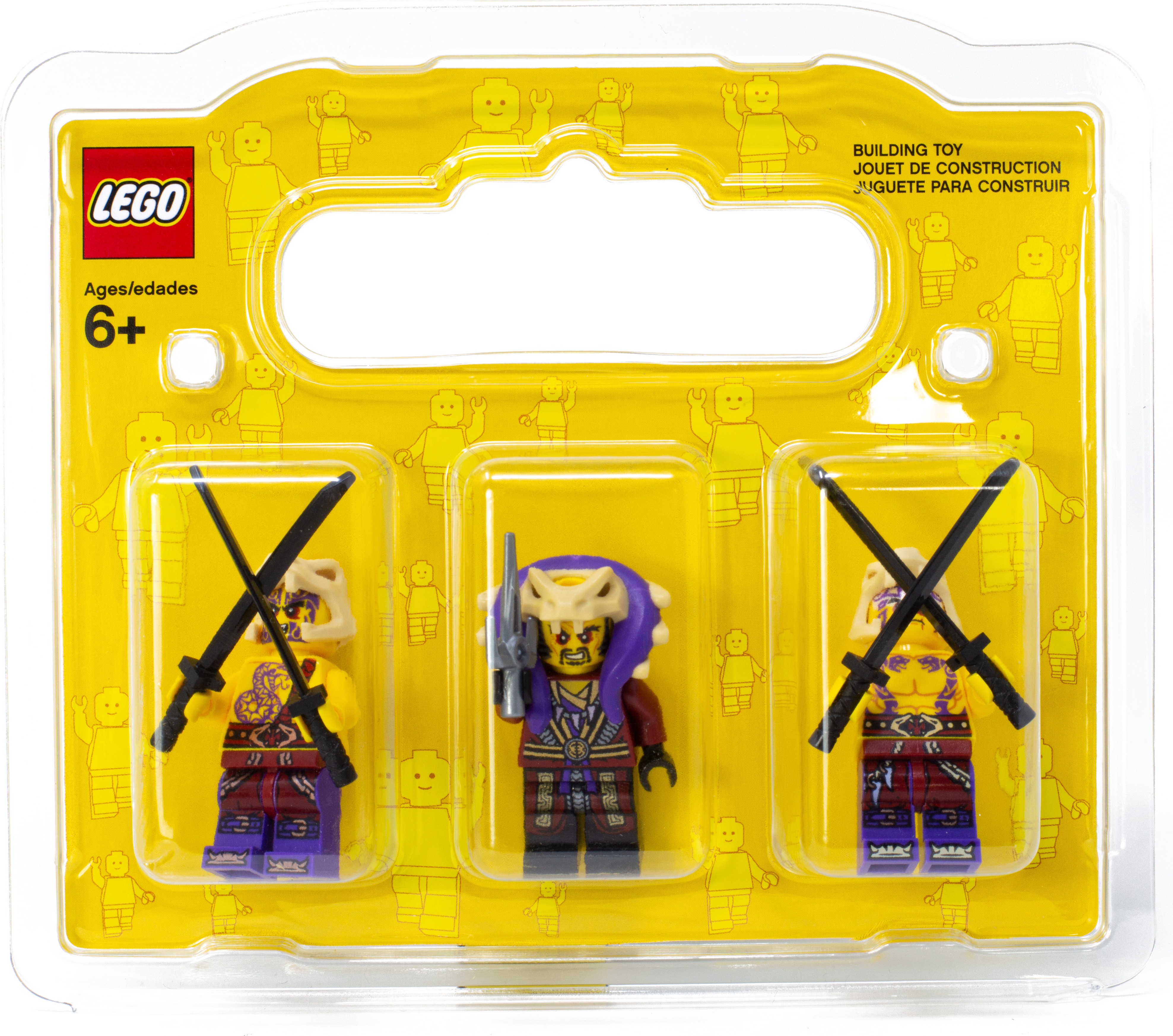 3 figúrky LEGO Ninjago (Majster Chen, Krait a Chope)