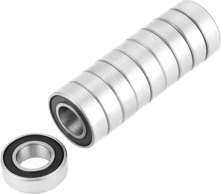 Gistuch Metalllager, 10 Stück, tiefe Nut, einreihig, für viele verschiedene Projekte