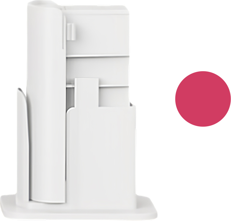 Douself EVEBOT Tintenpatrone fuer PrintPods Tintenersatz Standardtinte 20g Fassungsvermoegen fuer verschiedene Oberflaechen Leinwand/Metall/Kunststoff/Glas/Holz/Zement/Stoff/Leder - Rot