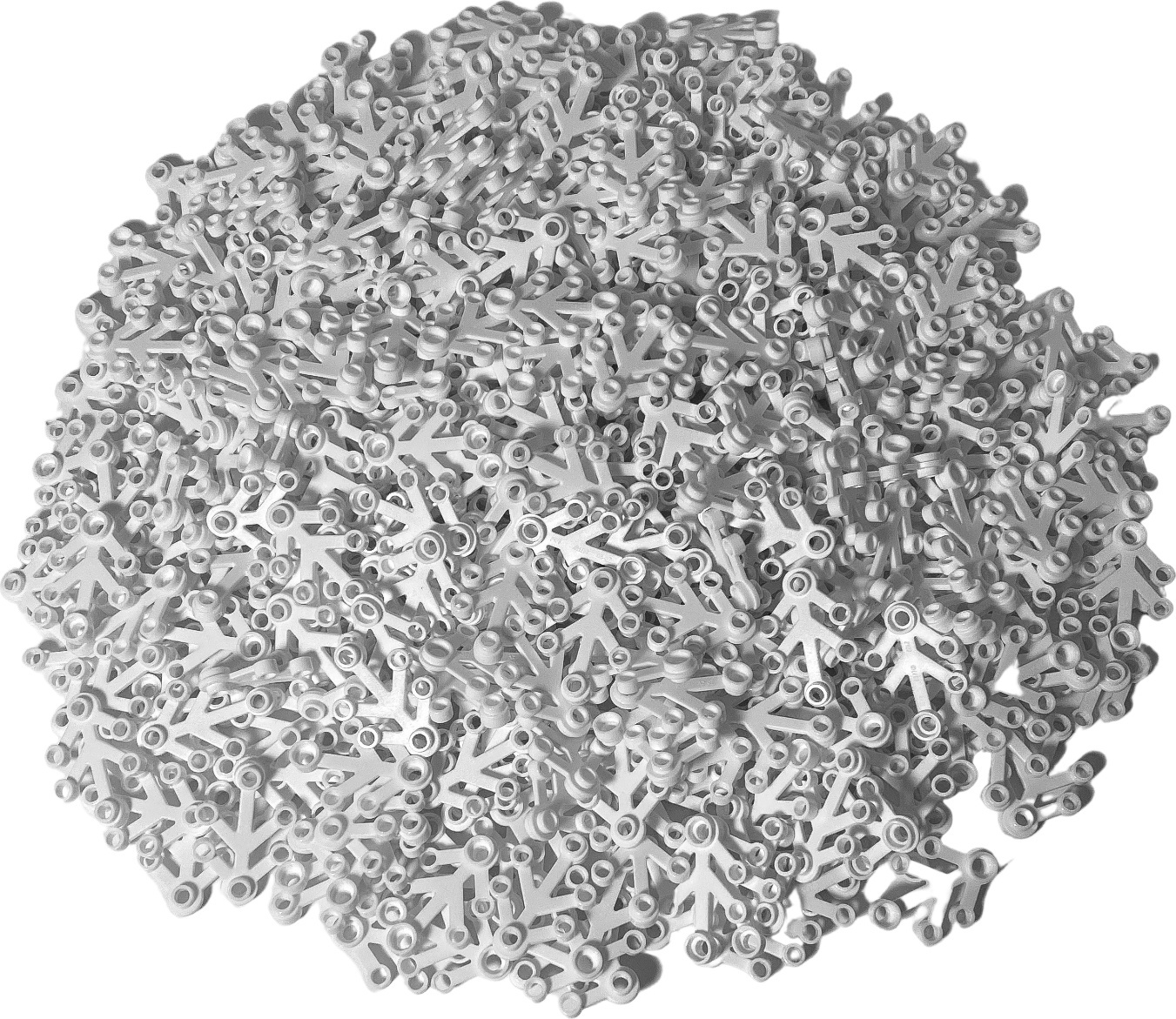 LEGO® 4x3 Blätter Zweige Laub Grünzeug Pflanze Weiß - 2423 NEU! Menge 25x