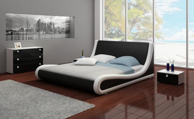 Wasserbett Design Polster Bett Betten Lederbett Polsterbett Wasser Neu Niklas