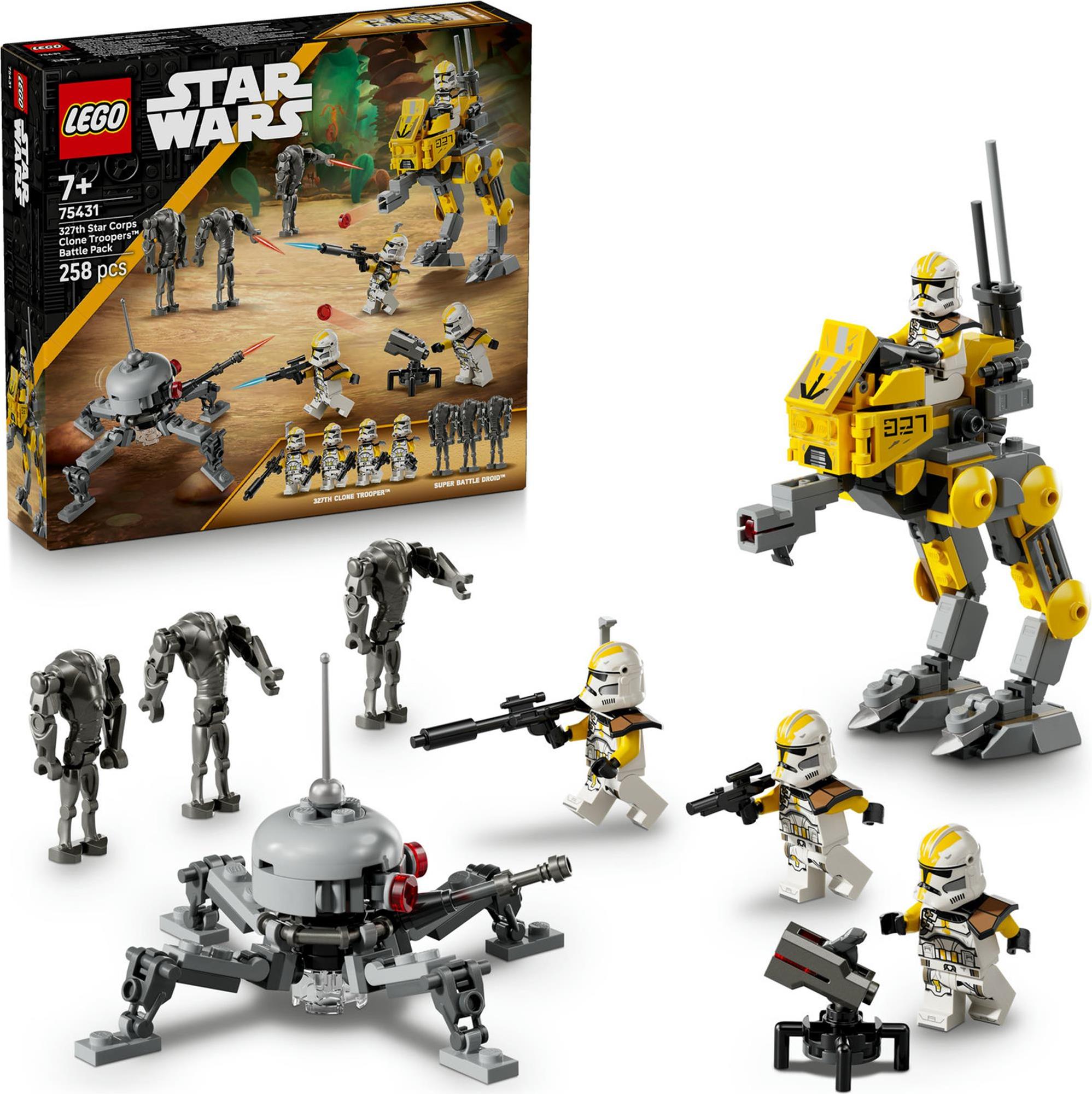 LEGO Star Wars 75431 Bojový balíček klonových vojakov z 327. hviezdneho zboru