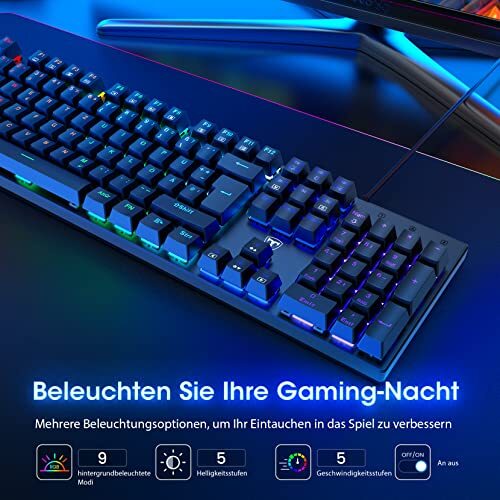 Risophy Mechanical Gaming -Tastatur
