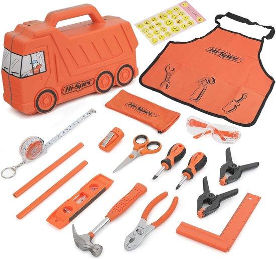 OEM Handwerkzeugset für Kinder - ECHT Handwerkzeug mit Werkzeugkiste 2026