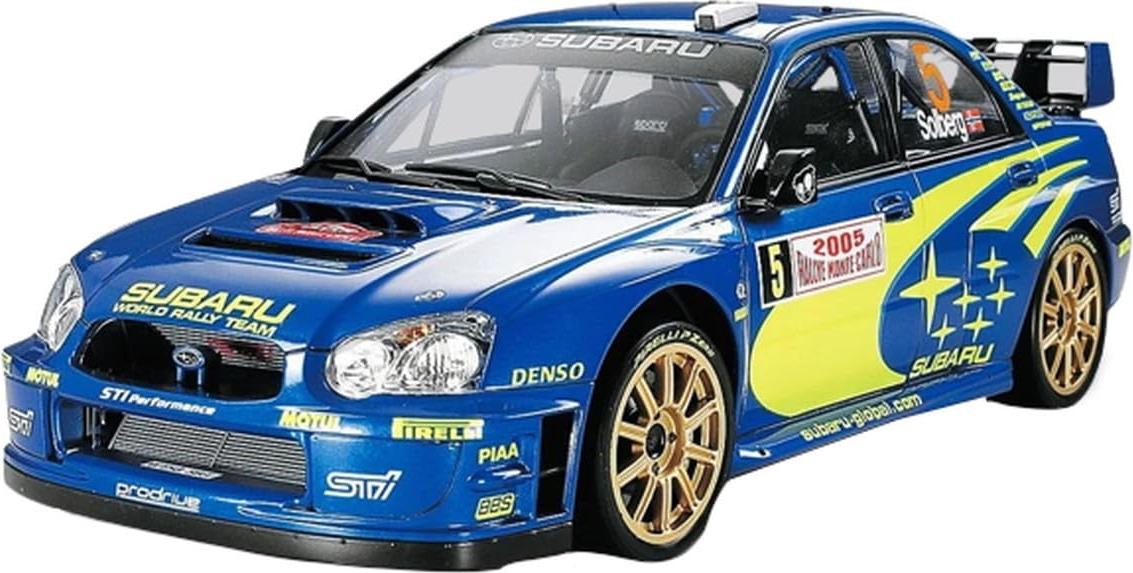 Tamiya 24281 1:24 Subaru Impreza WRC Monte Carlo 2005 - Modellbau, Plastik Bausatz, Hobby, Basteln, Kleben, Modellbausatz, Modell, Plastikmodellbau