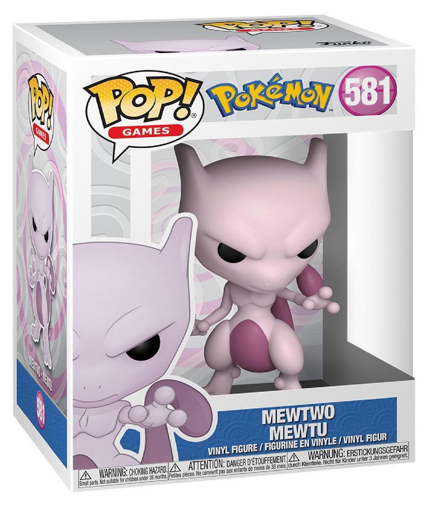 Pokemon - Mewtwo Mewtu 581 - Funko Pop! - Vinyl Figur 63254
