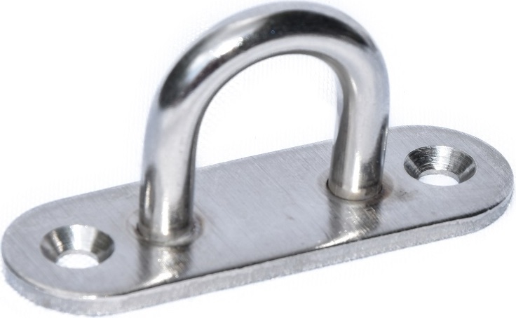 Tivendis Wandöse Befestigungsöse Wandhaken Befestigungshaken Edelstah 60mm V2A