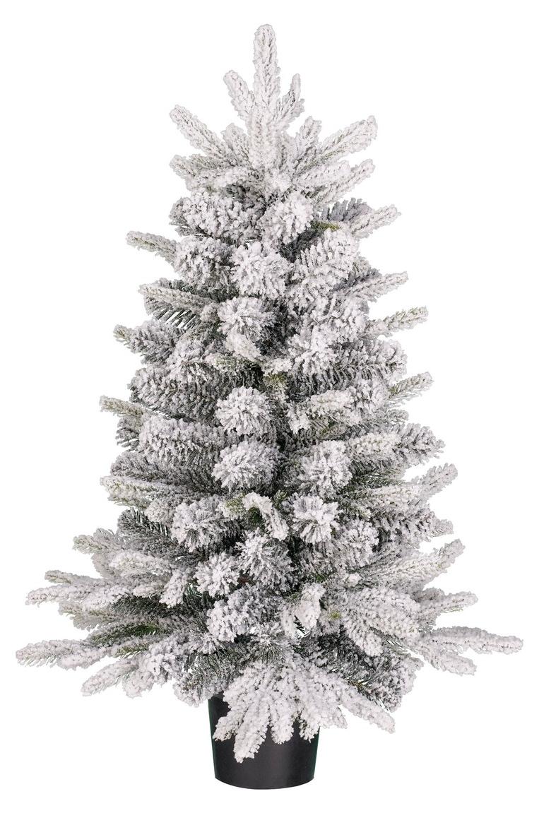 Black Box Trees Grimshaw Künstlicher Weihnachtsbaum im Topf - H90 x Ø61 cm - Grün