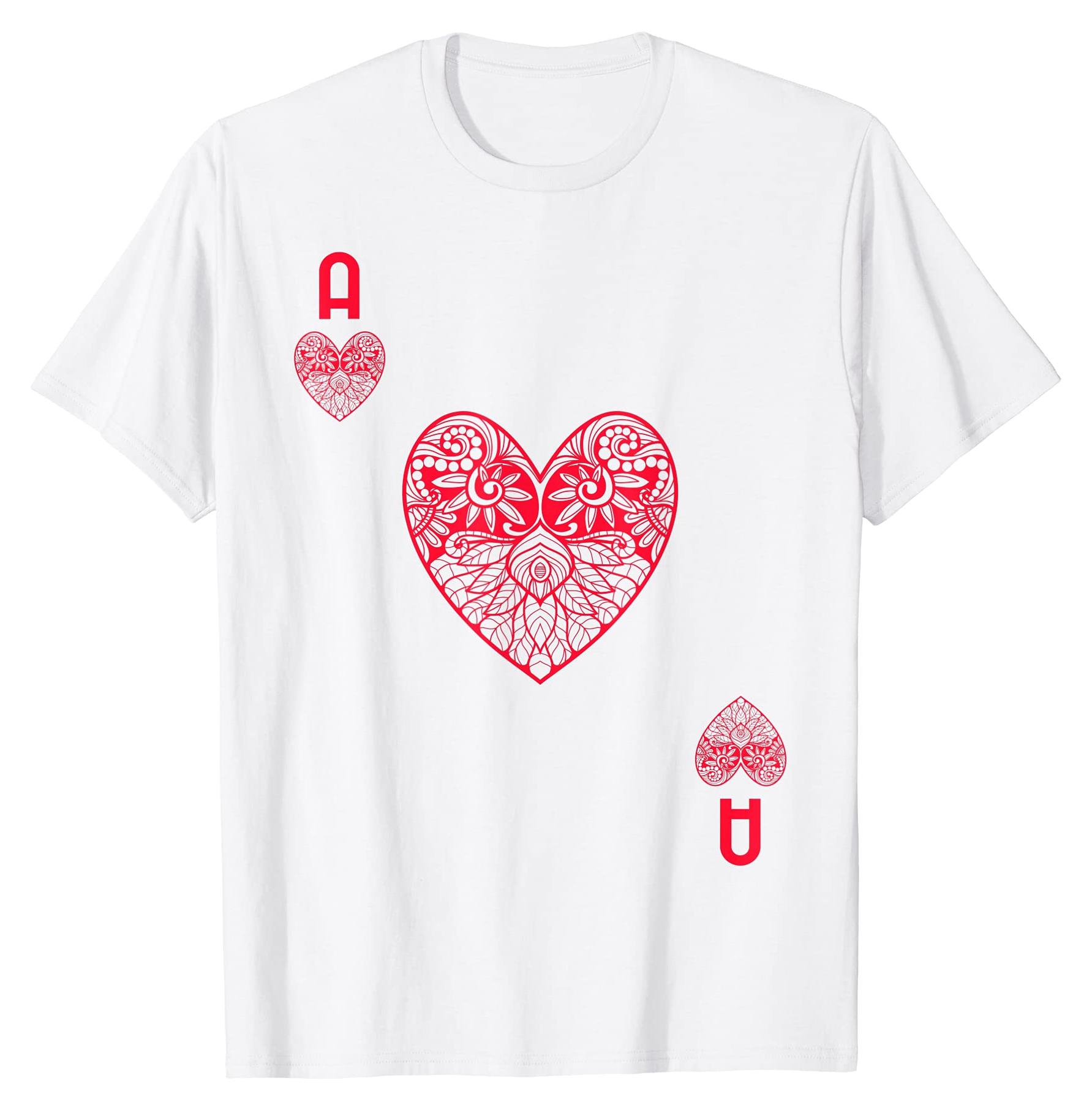 Geschenk Kartenspieler Lust Kartenspiel Karte Herz As Skat, Poker Karten Kartenspieler T-Shirt