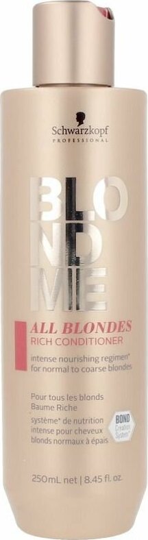 Schwarzkopf Blondme All Blondes Rich Conditioner 250ml