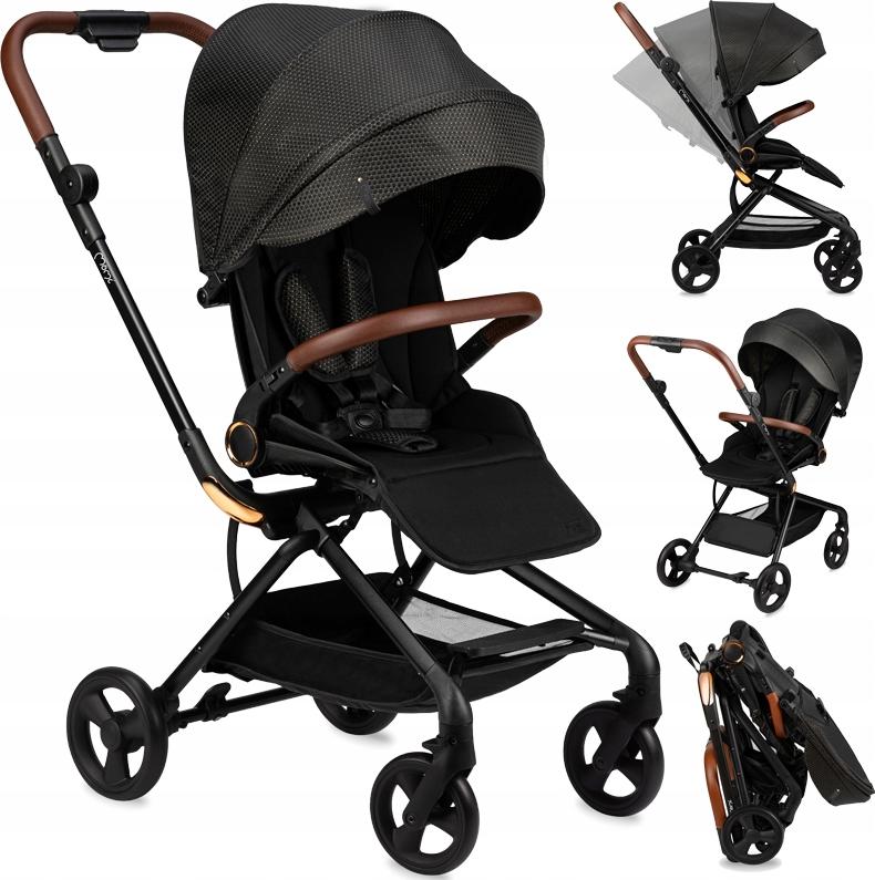 Kinderwagen Momi Adelle 360° Gold - Leicht, Drehbarer Sitz, 22 Kg