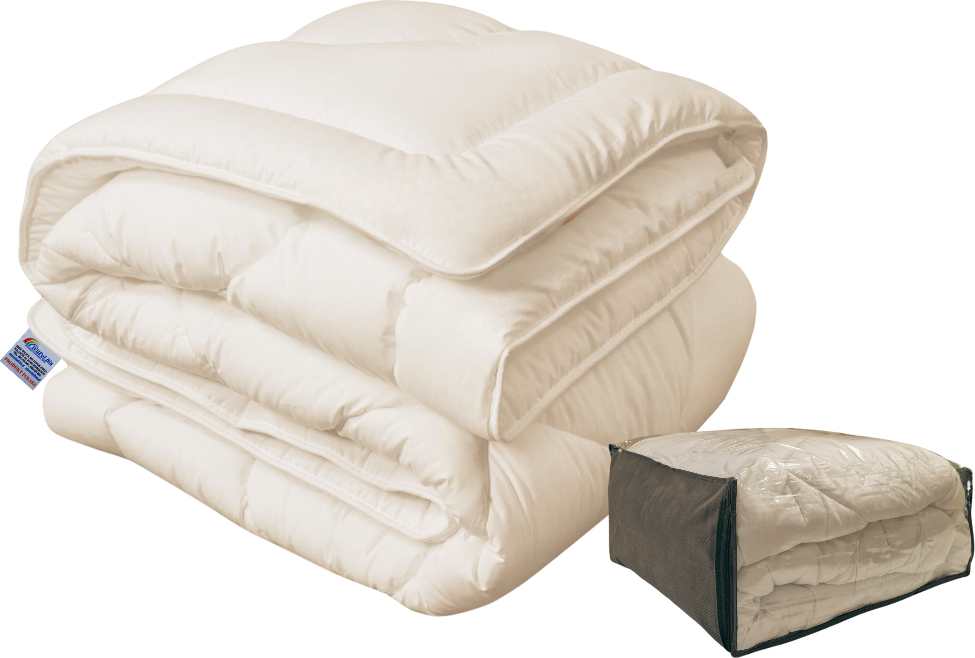 Wilpol bis Antiallergische Bettdecke,Antiallergische Winterdecke 135/200 cm, beige KAZ135E