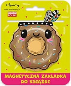Henry Zakładka magnetyczna kulka z piórami