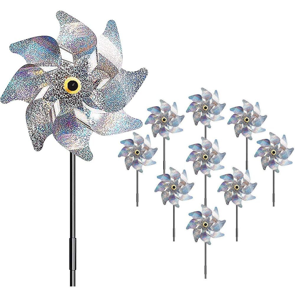 Gardigo Vogel-Frei Windmühle Vogelscheuche Vogelschreck - Foto 6