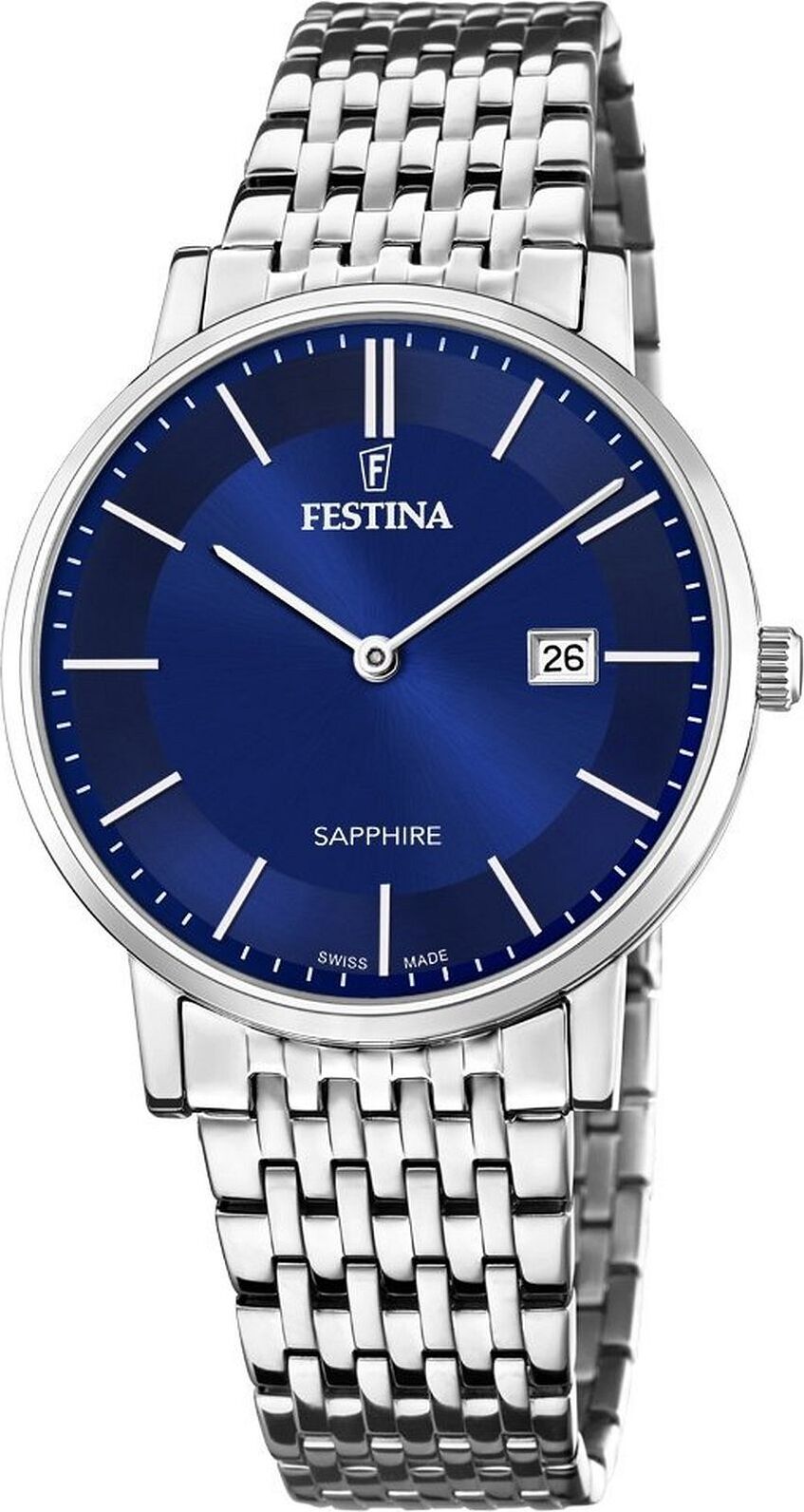 Pánske hodinky Festina F20018-2 strieborné