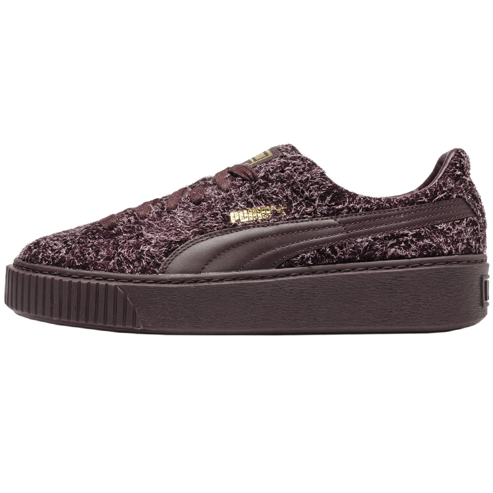Puma Suede Platform Elemental 362224-03 Dámske topánky Red , Veľkosť: EU 37 UK 4