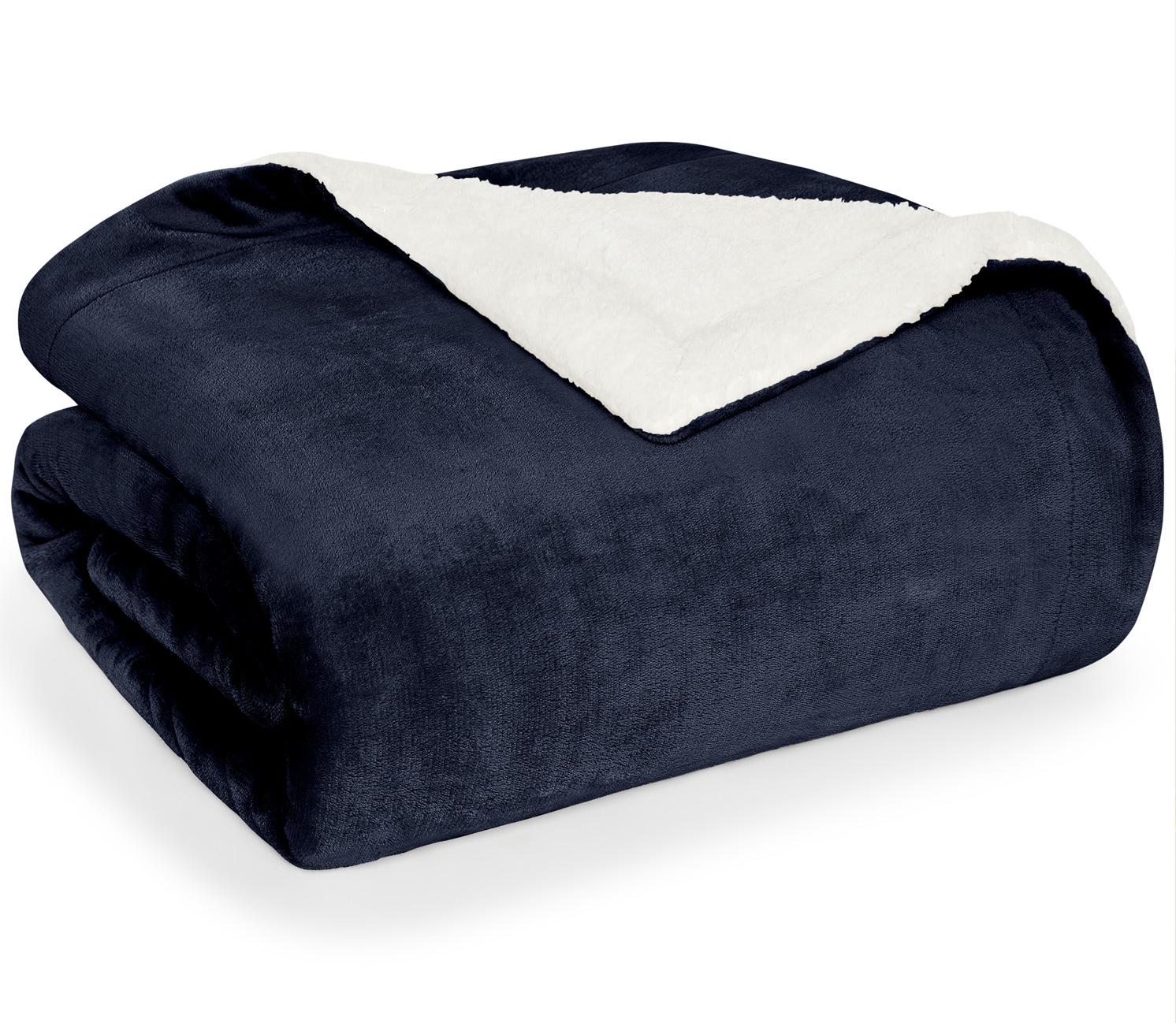 Coperta con cappuccio in morbida pelliccia Sherpa / Coperta morbida e