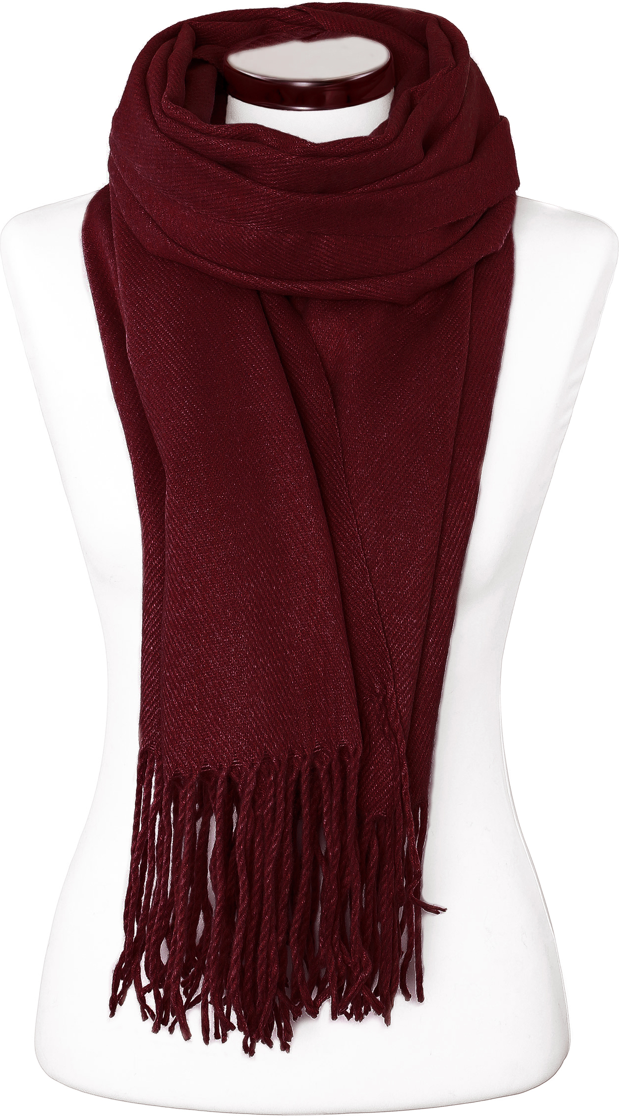 Neverless® Damen Loopschal Feinstrick - Schlauchschal Einfarbig 75x35cm | 85% Polyacryl, 15% Polyamid