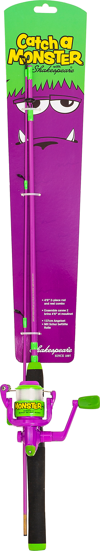 Shakespeare Spinn Combo Catch a Monster (lila) 1506887