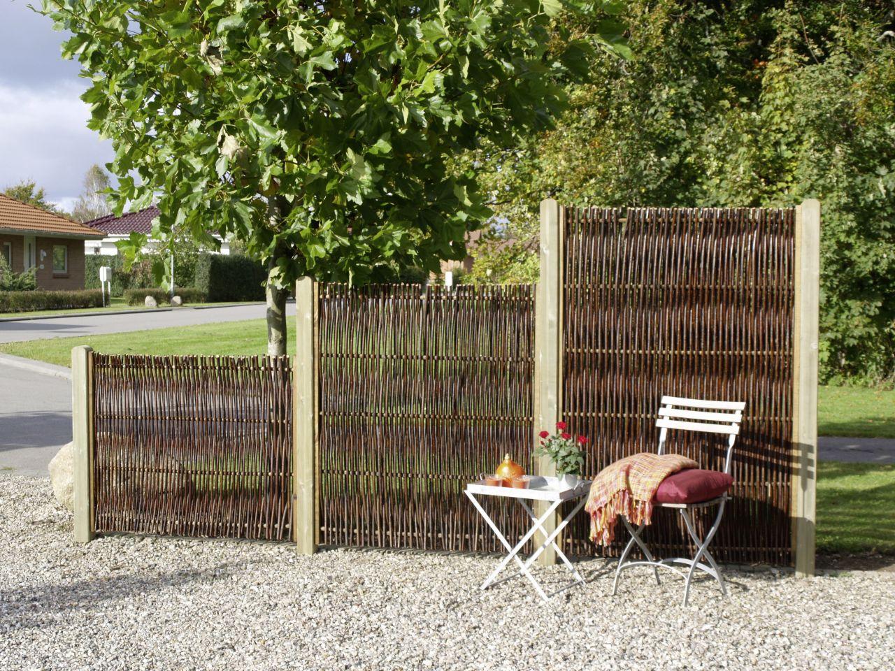 Plus Zaunelement Luxus Weide 120 x 110 cm 35305-1