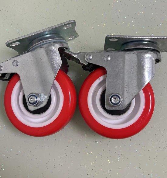 OEM 100mm Transporträder für Werkstattwagen schweren Industrietransport 2026