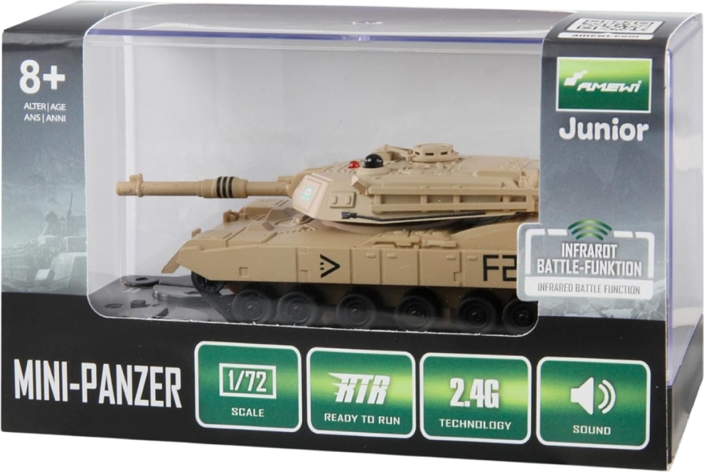 AMEWI 23106 Abrams - Kettenfahrzeug - beige/schwarz