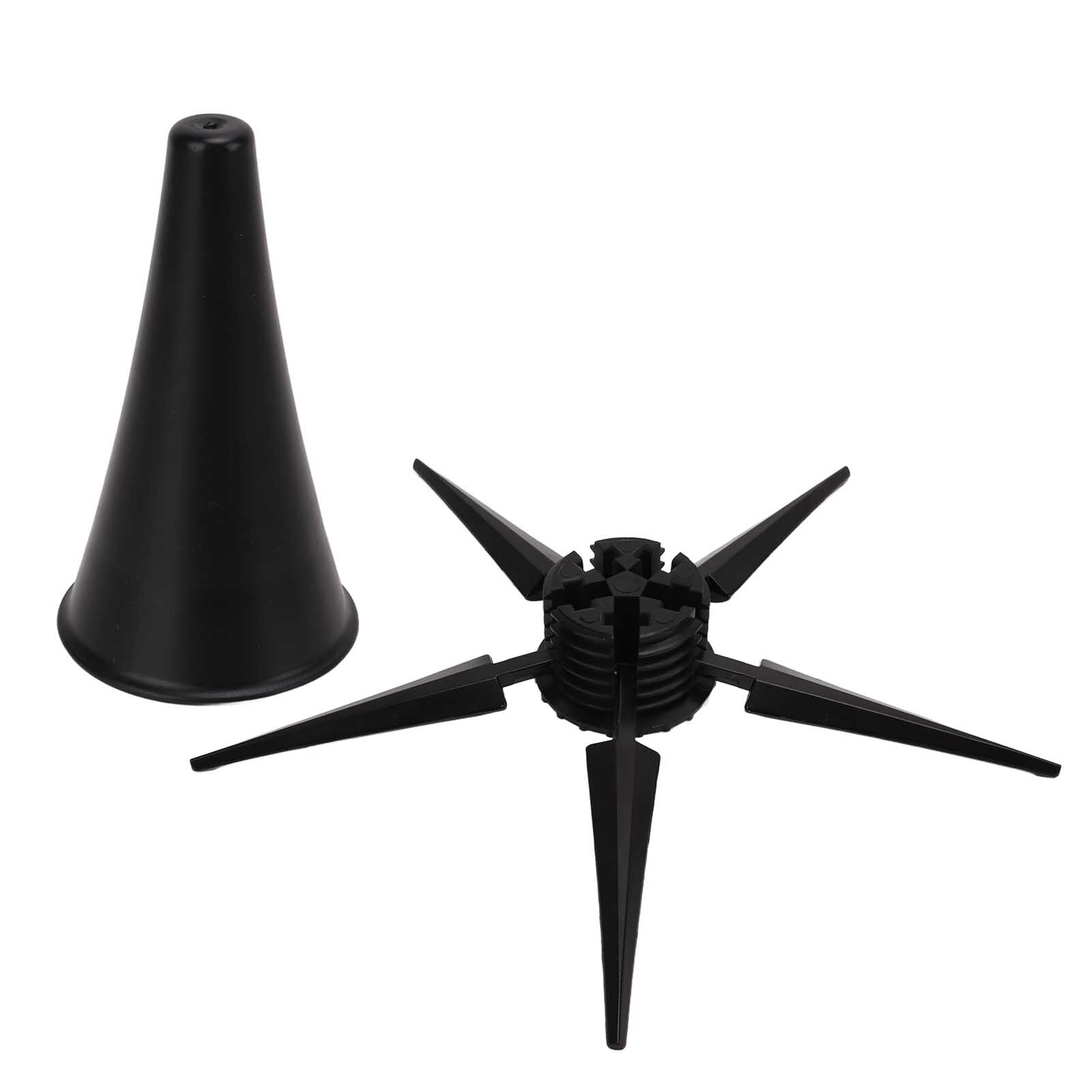 Cocosity Klarinettenhalter,5 Bein-Klarinettenständer,Klappbarer Basis-Klarinettenständer,Klarinettenständer,Klappbarer Klarinettenhalter,Blasinstrumentenzubehör