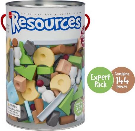 Taksa Toys Ressourcen - Expert Pack (144 Teile)