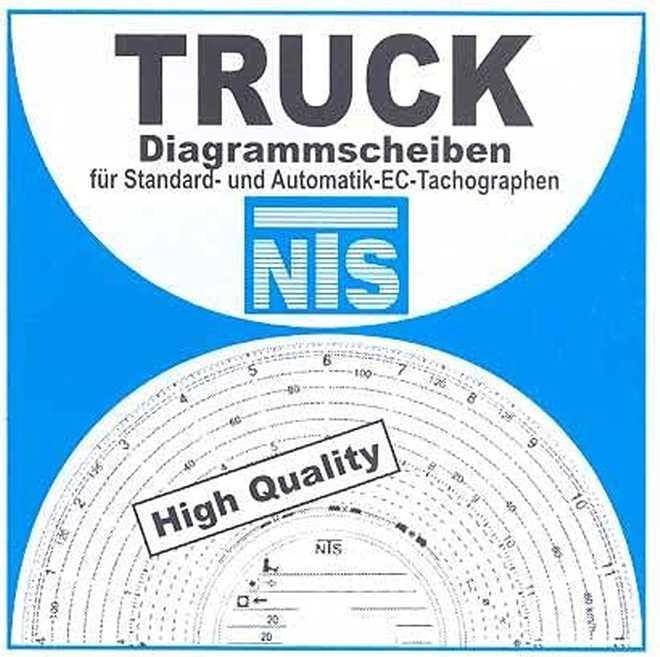 NTS Fahrtenschreiberscheibe S 817