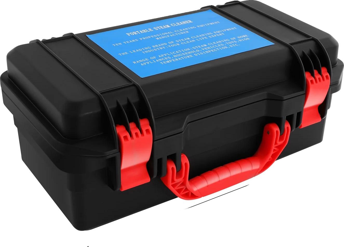 Parný čistič, vysokotlakový, nastaviteľné prevody, čierny