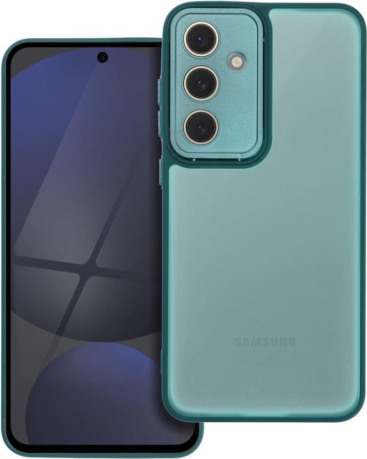 VARIETE kryt na mobilný telefón vhodný pre SAMSUNG S24 FE tmavozelený